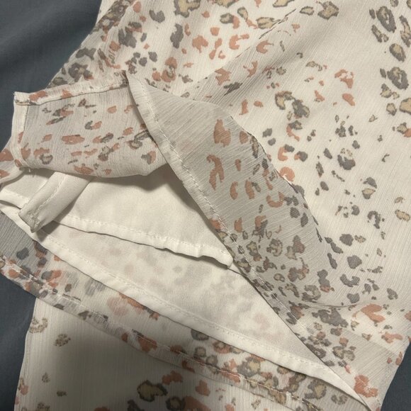 Lace Tank Soft Cream and Pink Design - Picture 4 of 8